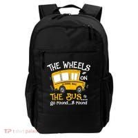 Back To School The Wheels On The Bus Backpack thumb 0