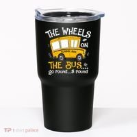 Back To School The Wheels On The Bus Tumbler thumb 0