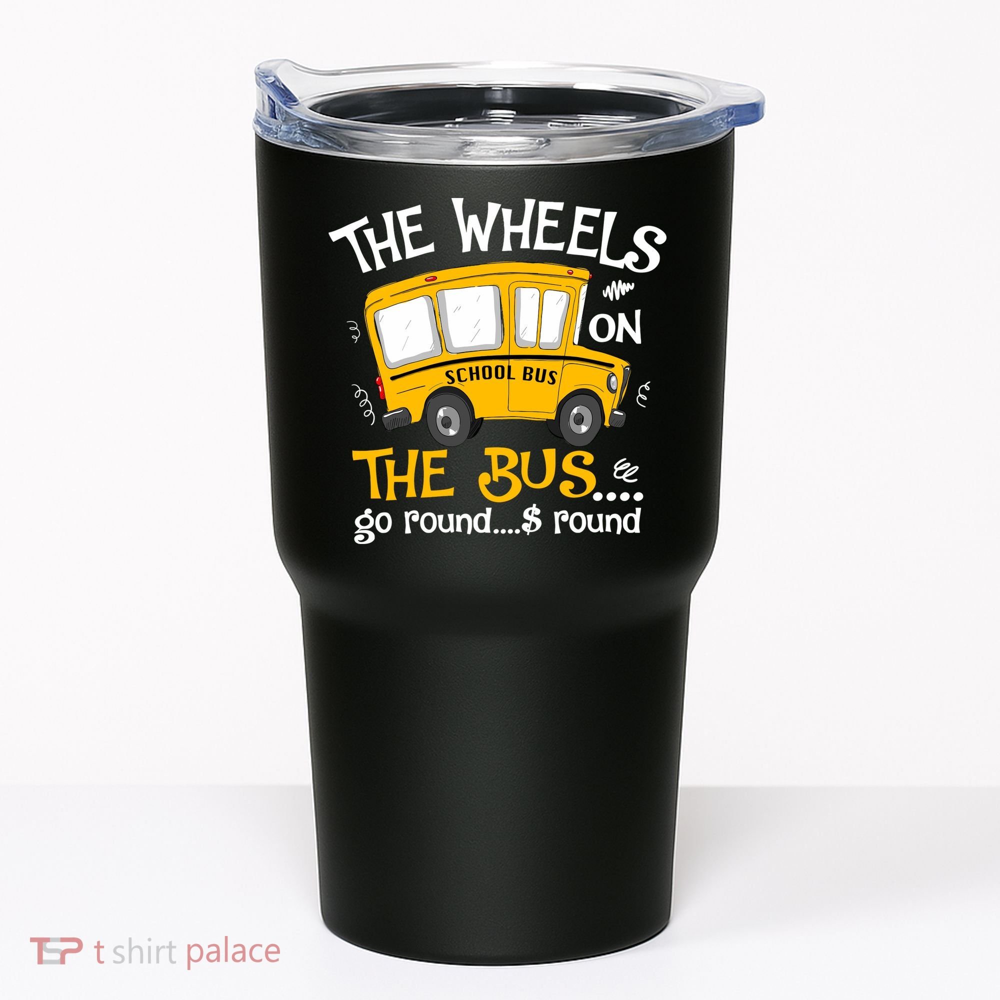 Back To School The Wheels On The Bus Tumbler
