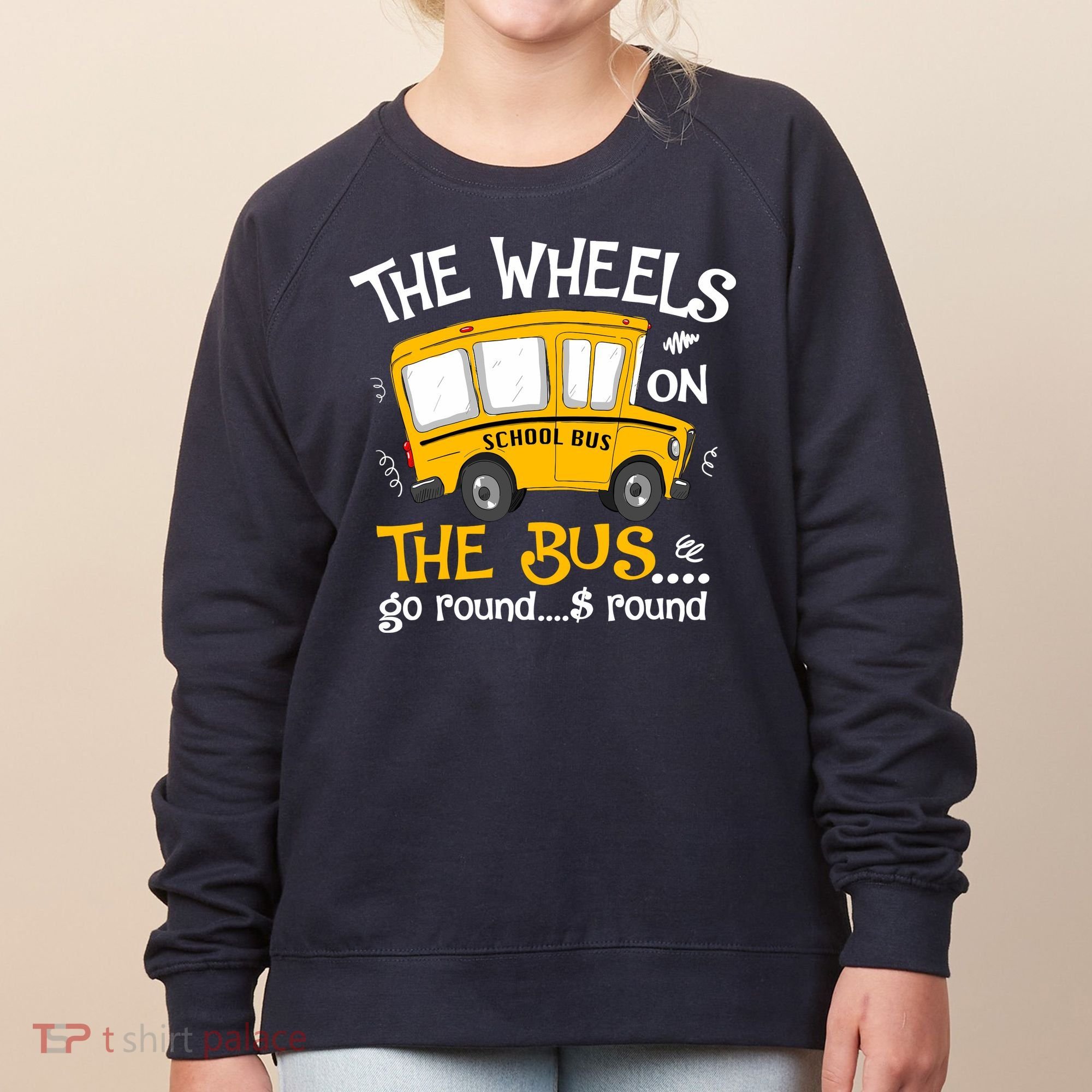 Back To School The Wheels On The Bus Women's Sweatshirt