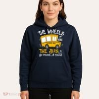 Back To School The Wheels On The Bus Hoodie thumb 5