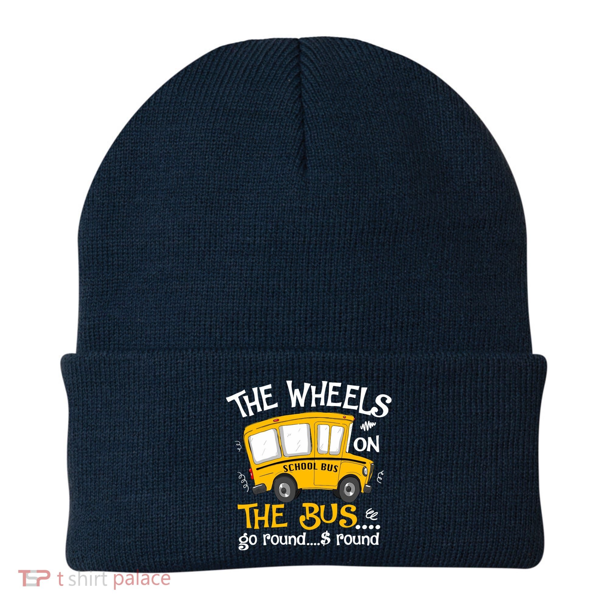 Back To School The Wheels On The Bus Beanie