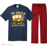 Back To School The Wheels On The Bus Pajama Set thumb 0