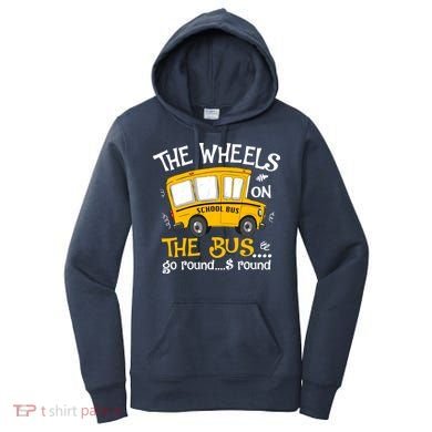 Back To School The Wheels On The Bus Women's Hoodie