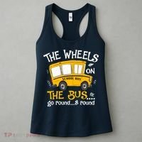 Back To School The Wheels On The Bus Women's Tank Top thumb 3