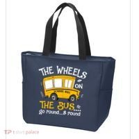 Back To School The Wheels On The Bus Tote Bag thumb 3