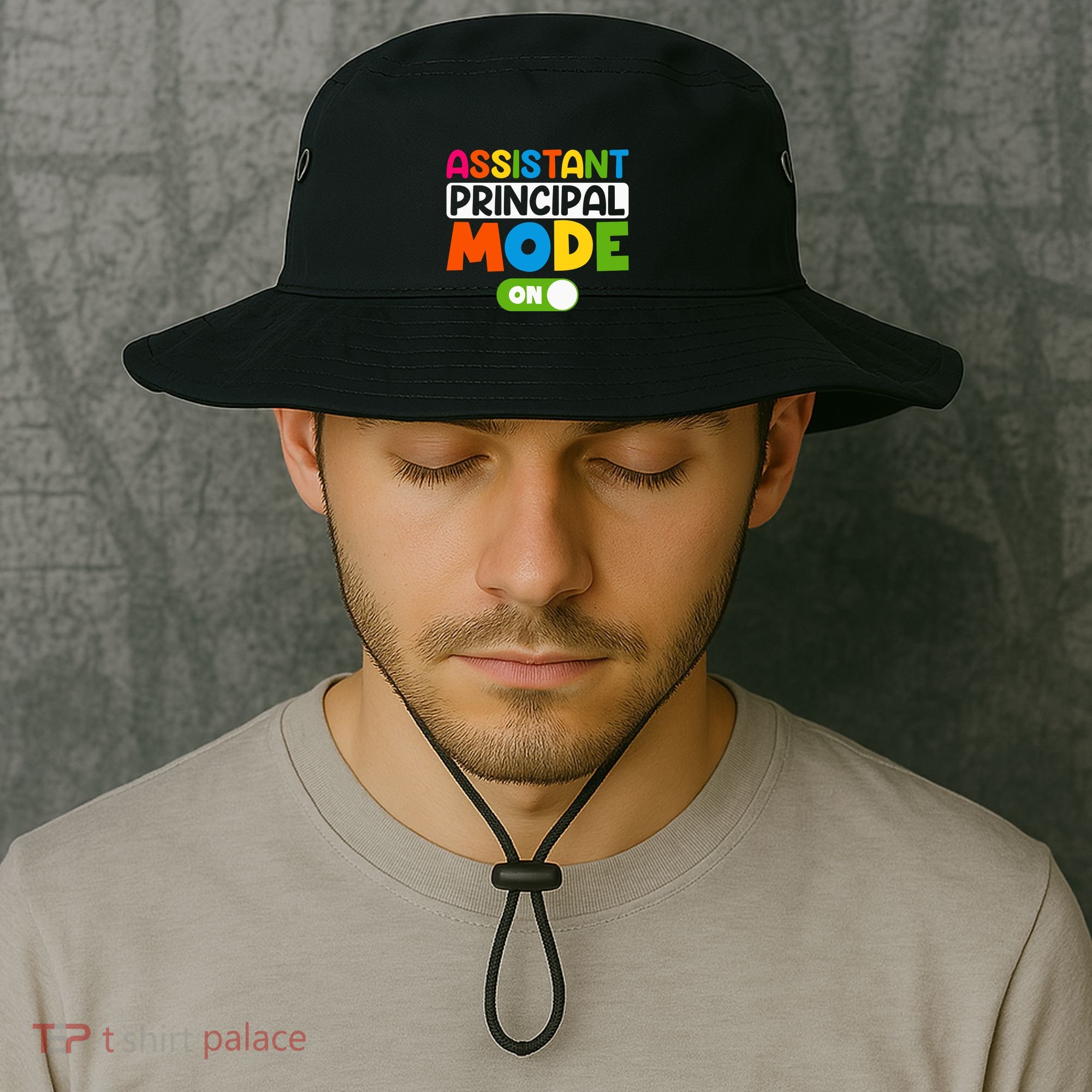 Back To School Assistant Principal Mode On Bucket Hat