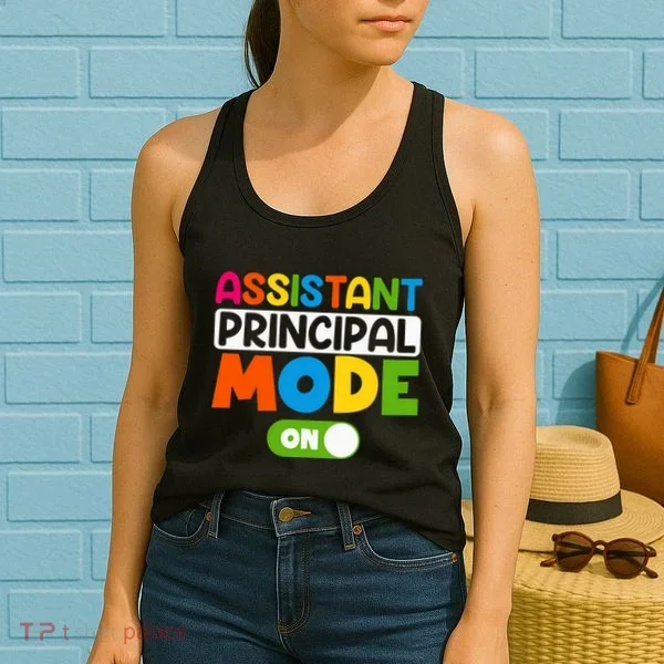 Back To School Assistant Principal Mode On Women's Tank Top