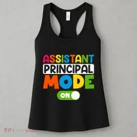 Back To School Assistant Principal Mode On Women's Tank Top thumb 3
