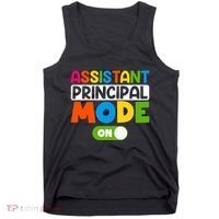 Back To School Assistant Principal Mode On Tank Top thumb 0