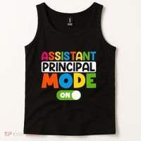 Back To School Assistant Principal Mode On Tank Top thumb 2
