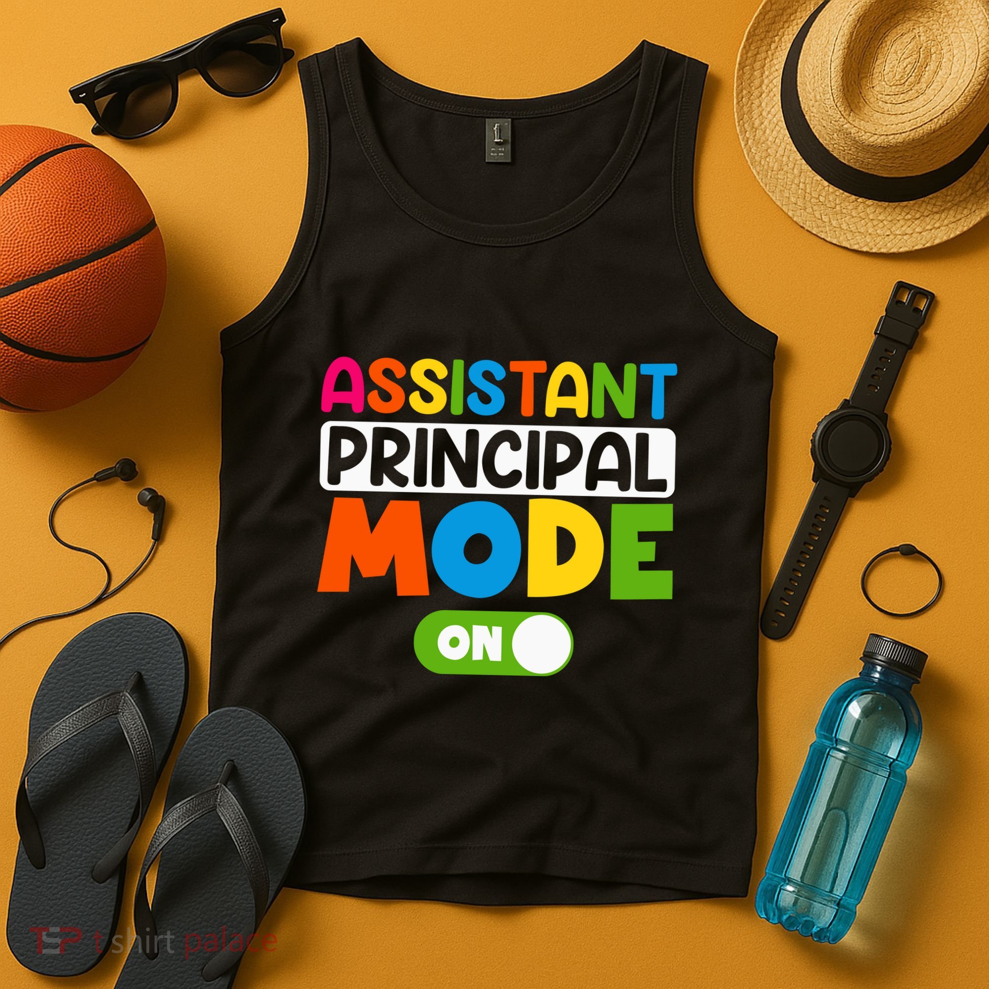 Back To School Assistant Principal Mode On Tank Top