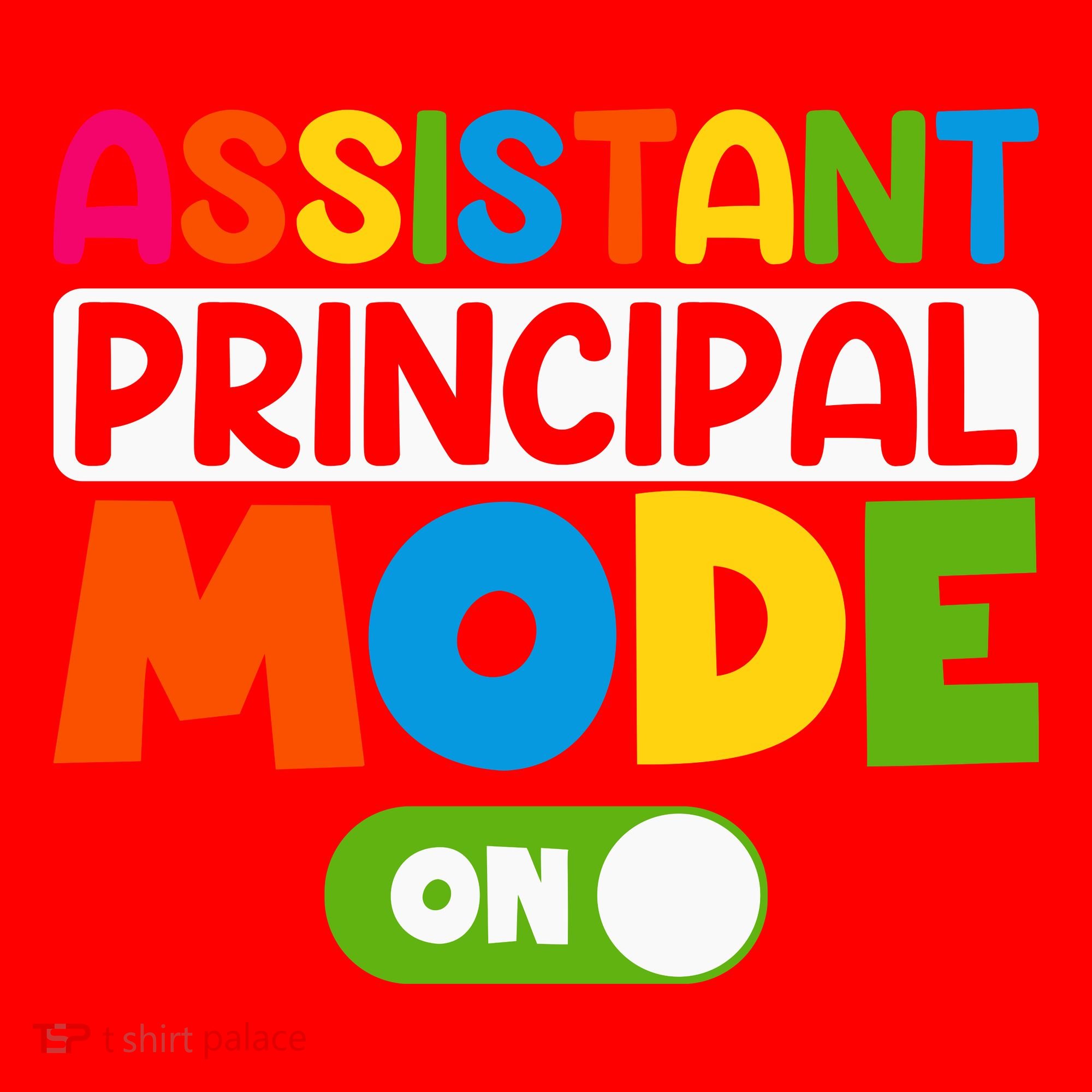 Back To School Assistant Principal Mode On Santa Hat