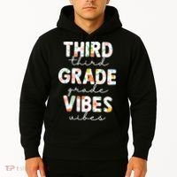 Back To School Third Grade Vibes First Day Teacher Hoodie thumb 2