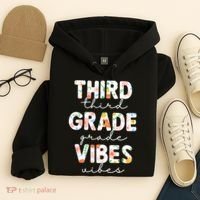Back To School Third Grade Vibes First Day Teacher Hoodie thumb 4