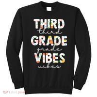 Back To School Third Grade Vibes First Day Teacher Sweatshirt thumb 0