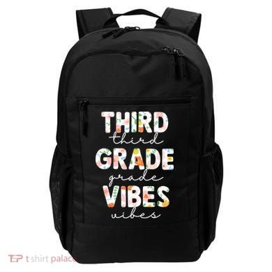 Back To School Third Grade Vibes First Day Teacher Backpack