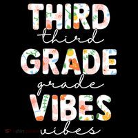 Back To School Third Grade Vibes First Day Teacher Toddler Hoodie thumb 2