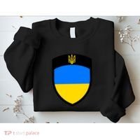 Big Tactical Shield 5 11 Stand With Ukraine Volodymyr Zelenskyy Trident Military Sweatshirt thumb 2