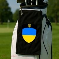 Big Tactical Shield 5 11 Stand With Ukraine Volodymyr Zelenskyy Trident Military Golf Towel thumb 2