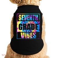 Back To School 7th Grade Vibes First Day Of School Teachers Doggie Tank thumb 0
