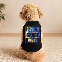 Back To School 7th Grade Vibes First Day Of School Teachers Doggie Tank thumb 2