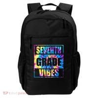 Back To School 7th Grade Vibes First Day Of School Teachers Backpack thumb 0