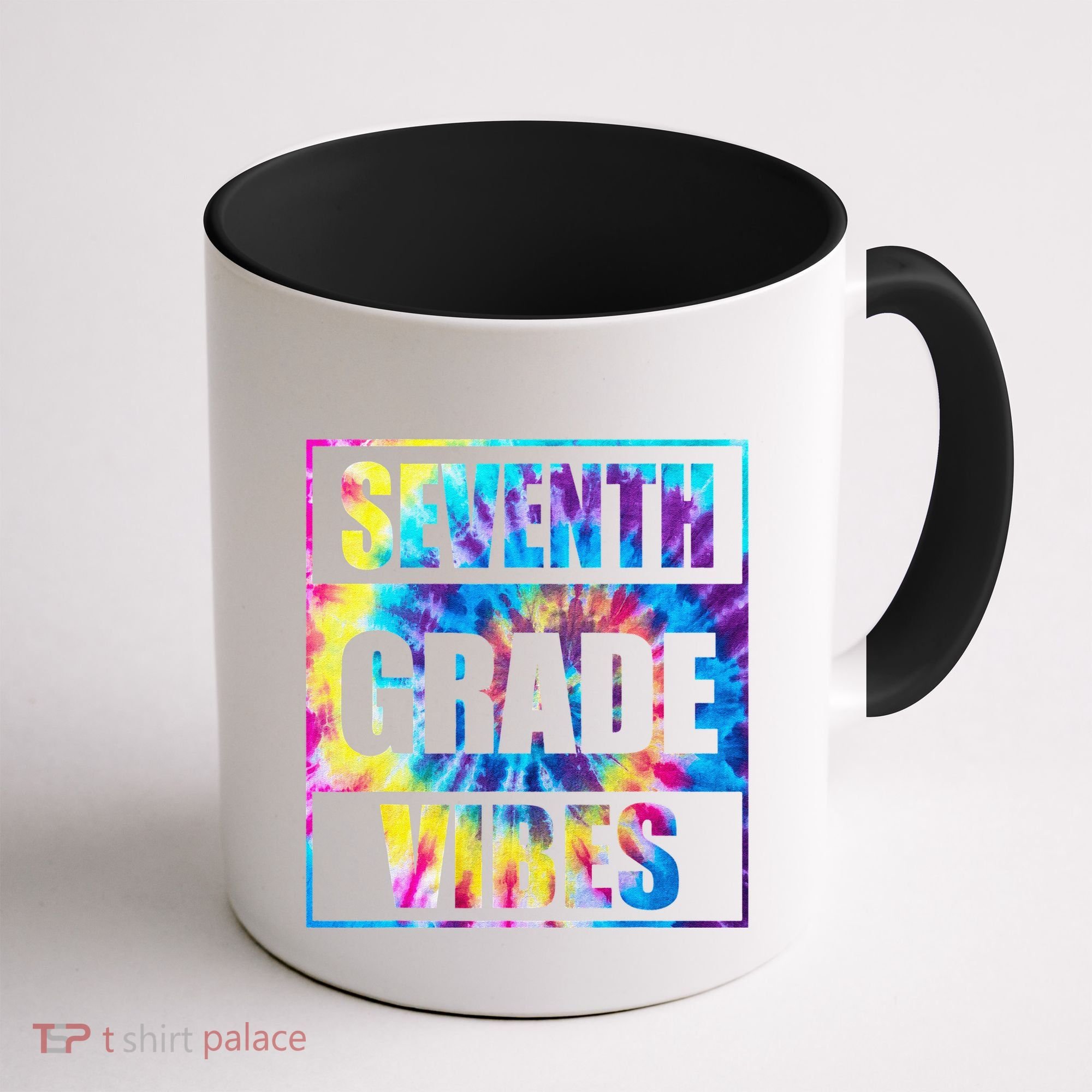 Back To School 7th Grade Vibes First Day Of School Teachers Coffee Mug
