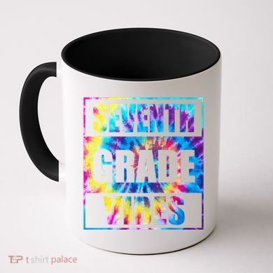 Back To School 7th Grade Vibes First Day Of School Teachers Coffee Mug