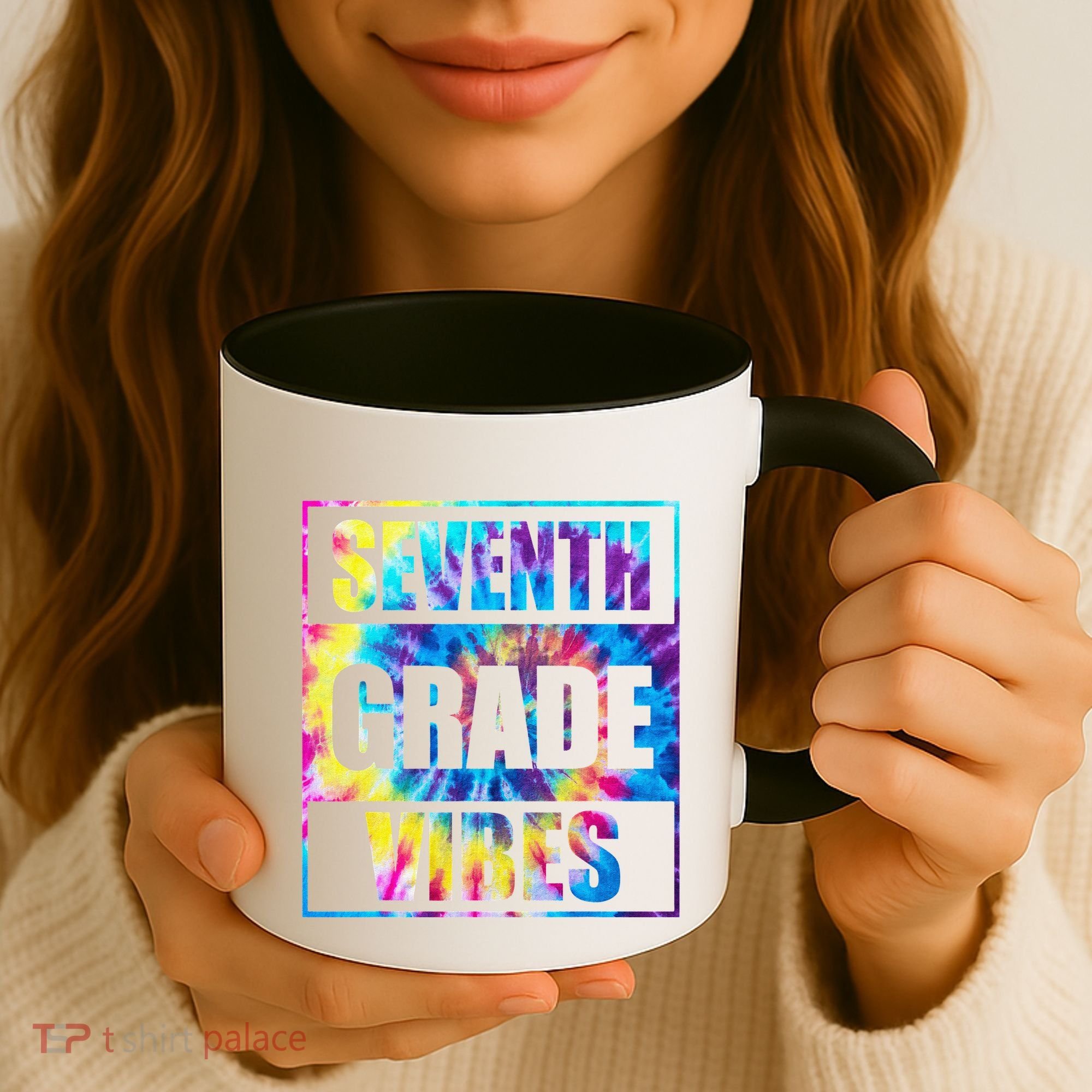 Back To School 7th Grade Vibes First Day Of School Teachers Coffee Mug