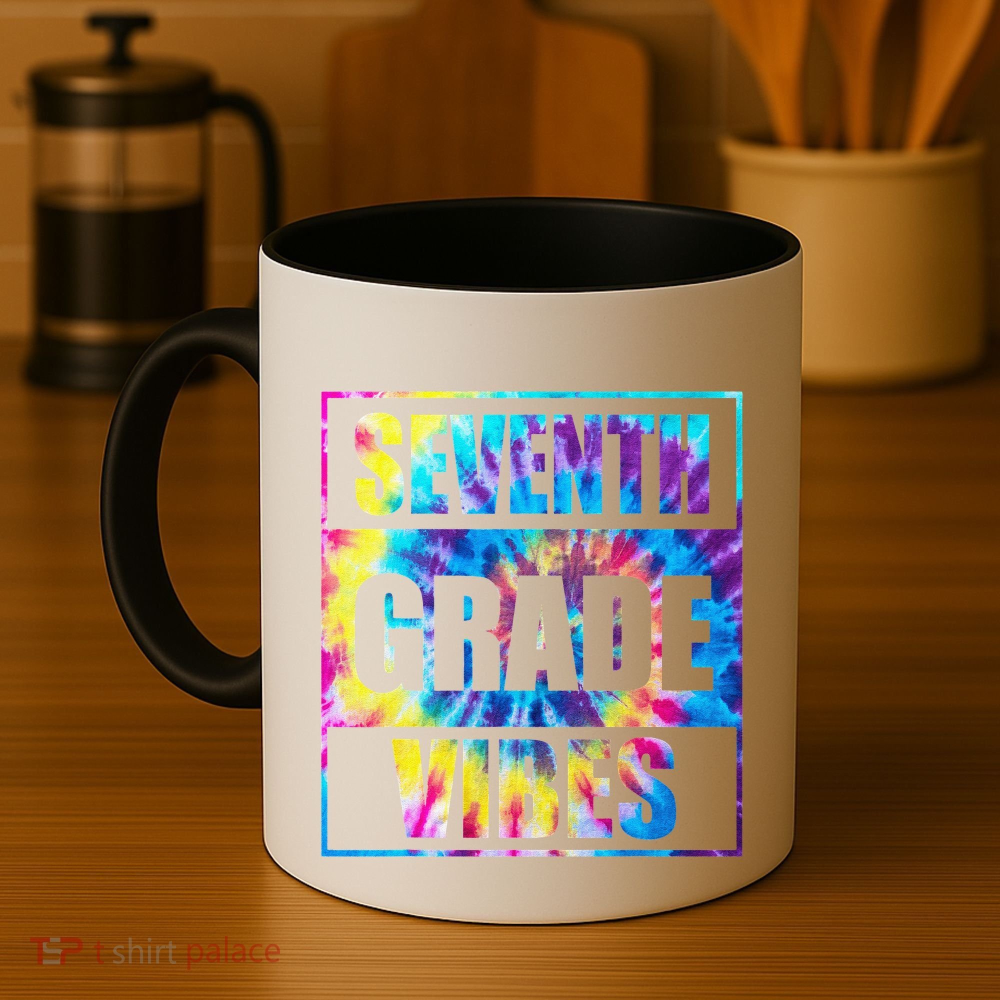 Back To School 7th Grade Vibes First Day Of School Teachers Coffee Mug