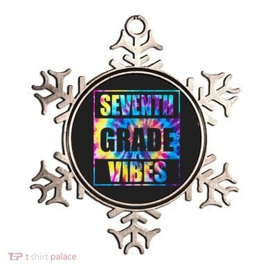Back To School 7th Grade Vibes First Day Of School Teachers Ornament