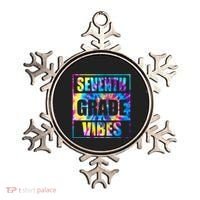 Back To School 7th Grade Vibes First Day Of School Teachers Ornament thumb 0