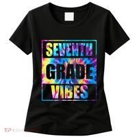 Back To School 7th Grade Vibes First Day Of School Teachers Women's T-Shirt thumb 0