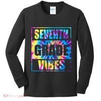 Back To School 7th Grade Vibes First Day Of School Teachers Kids Long Sleeve Shirt thumb 0