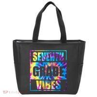 Back To School 7th Grade Vibes First Day Of School Teachers Tote Bag thumb 0
