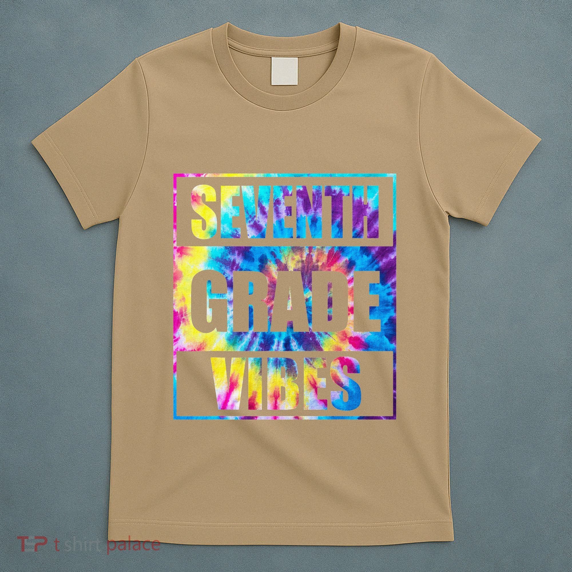 Back To School 7th Grade Vibes First Day Of School Teachers T-Shirt