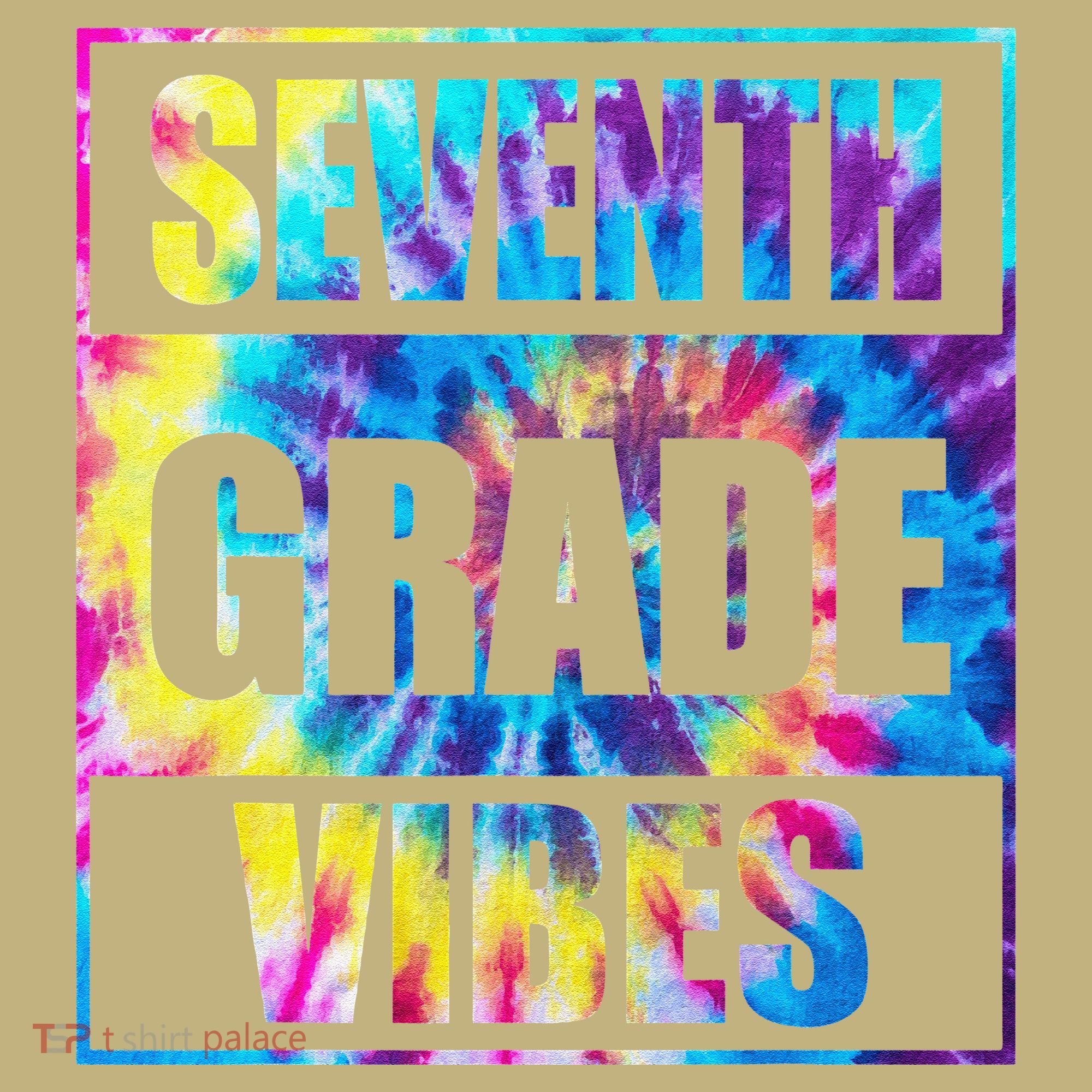 Back To School 7th Grade Vibes First Day Of School Teachers Button