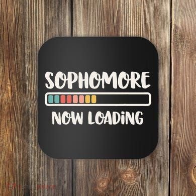 Back To School 10th Grade 10 Sophomore Now Loading Coaster