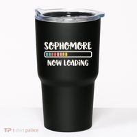 Back To School 10th Grade 10 Sophomore Now Loading Tumbler thumb 0