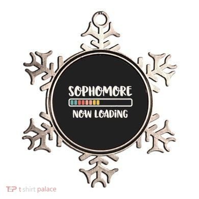 Back To School 10th Grade 10 Sophomore Now Loading Ornament