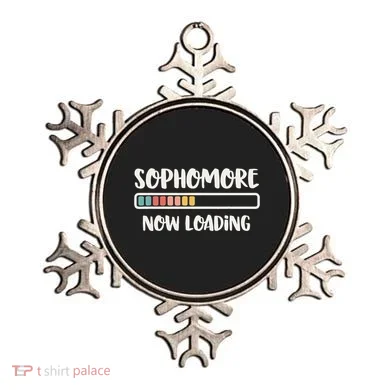 Back To School 10th Grade 10 Sophomore Now Loading Ornament