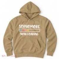 Back To School 10th Grade 10 Sophomore Now Loading Hoodie thumb 0