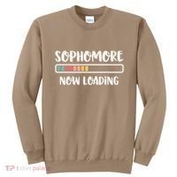 Back To School 10th Grade 10 Sophomore Now Loading Sweatshirt thumb 0