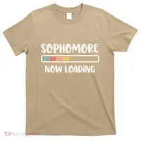 Back To School 10th Grade 10 Sophomore Now Loading T-Shirt thumb 0