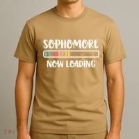 Back To School 10th Grade 10 Sophomore Now Loading T-Shirt thumb 3