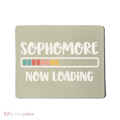 Back To School 10th Grade 10 Sophomore Now Loading Mousepad