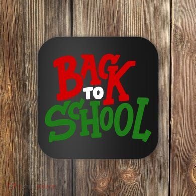 Back To School Holiday Cute Gift Coaster