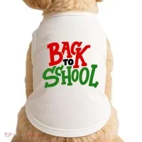 Back To School Holiday Cute Gift Doggie Tank thumb 0