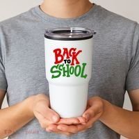 Back To School Holiday Cute Gift Tumbler thumb 2